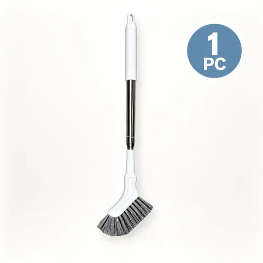 Telescopic Long Handle Crevice Cleaning Brush, Narrow Gap Cleaner for Bathroom, Toilet, Floors, Windows & Hard-To-Reach Spaces